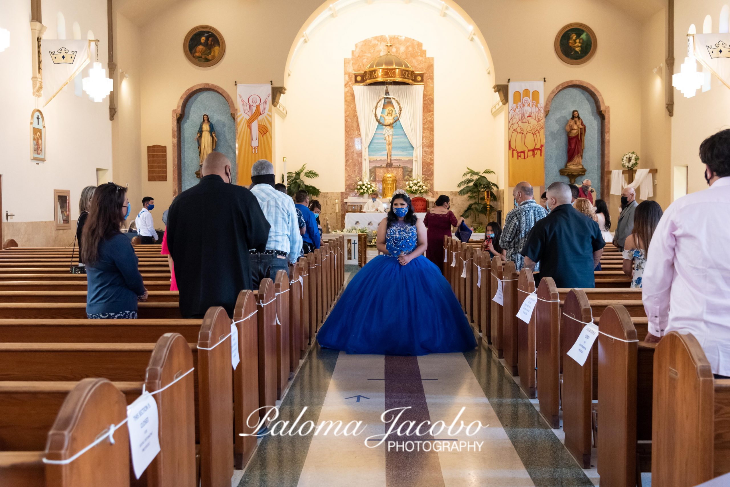 Quinceanera photography at Holy Trinity in El Cajon by Paloma Jacobo Photography