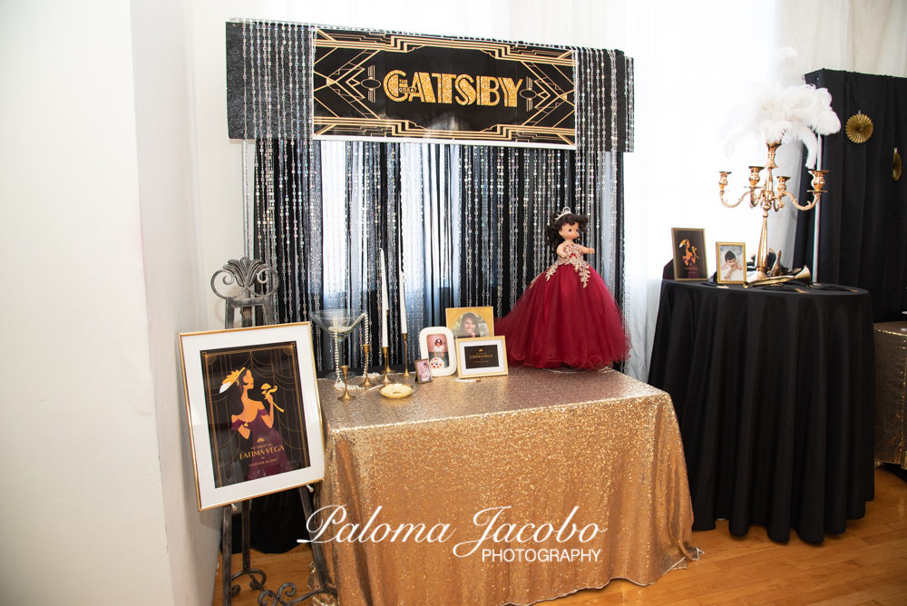 Gatsby Quinceanera Party in San Diego by Paloma Jacobo Photography
