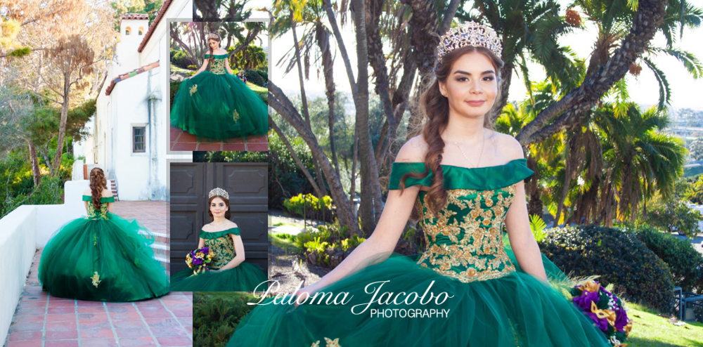 Quinceanera photo album and prints by San Diego Photographer Paloma Jacobo