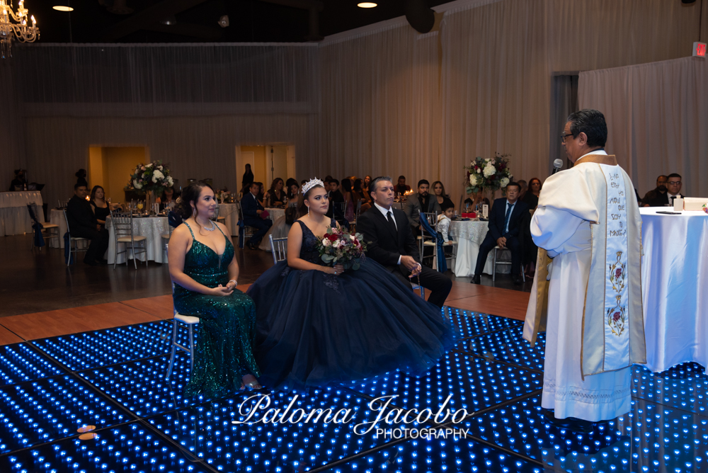 Quinceanera with Padrinos by Paloma Jacobo Photography