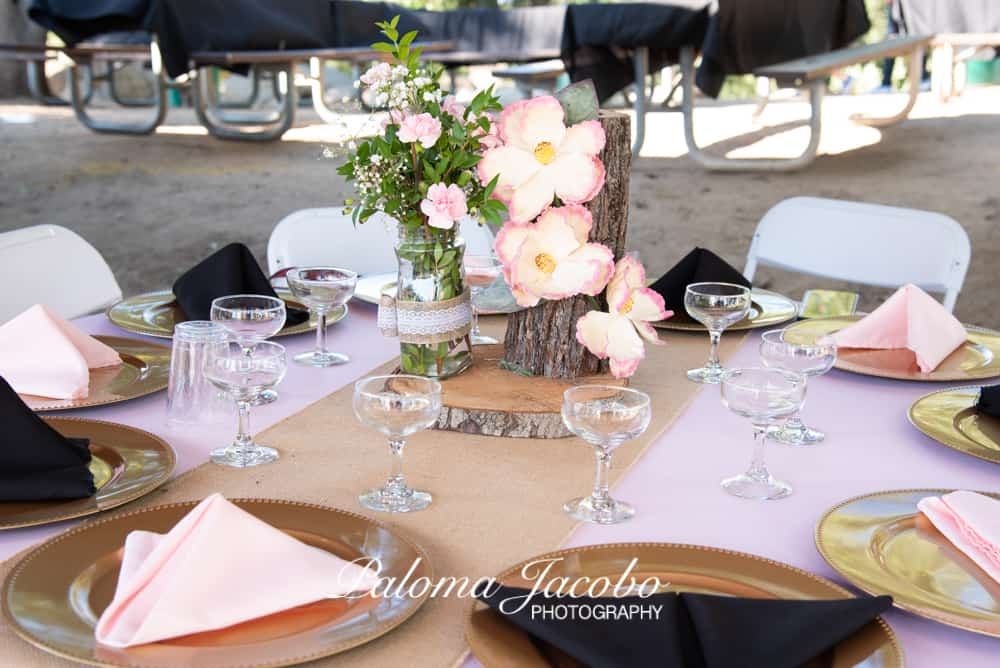 Quinceanera charra rustic table decor by Paloma Jacobo Photography