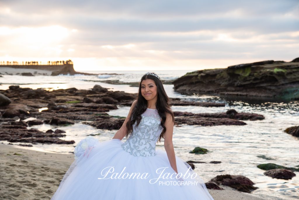 Pre Quinceanera Photo shoot in La Jolla by Paloma Jacobo Photography