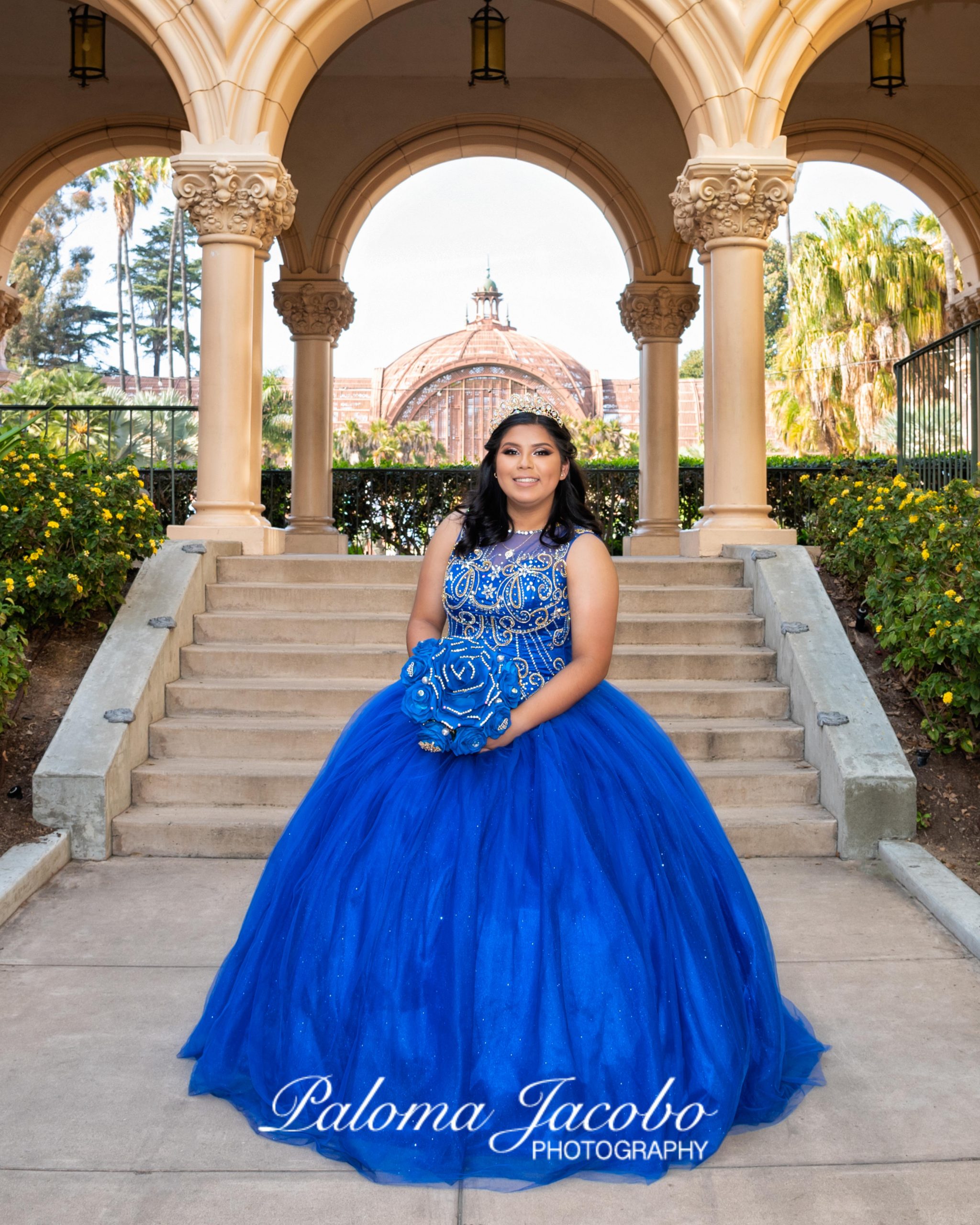 Balboa Park Quinceanera Photography by Paloma Jacobo