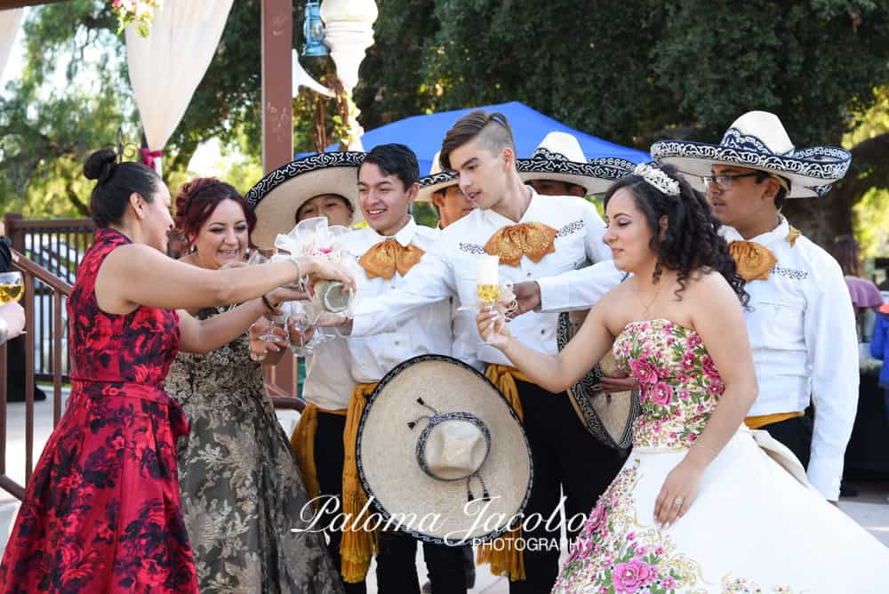 Quinceanera charra rustic toast by Paloma Jacobo Photography